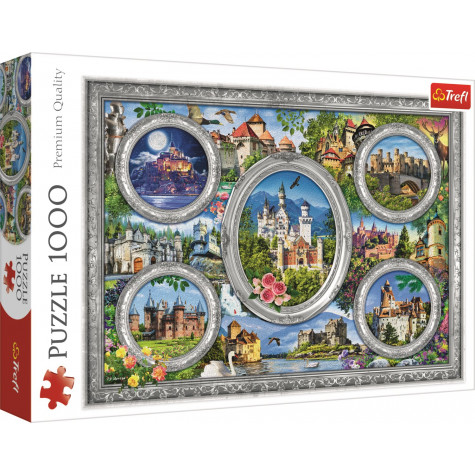 TREFL Puzzle Světové zámky 1000 dílků