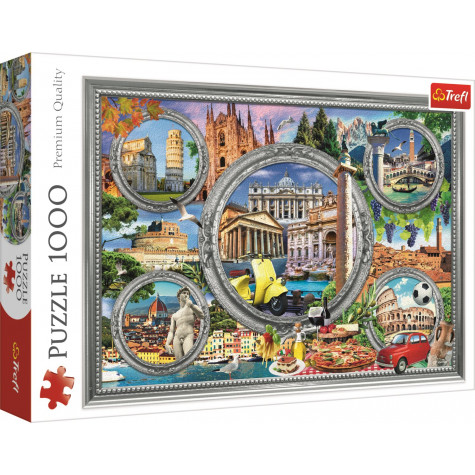 TREFL Puzzle Dovolená v Itálii 1000 dílků