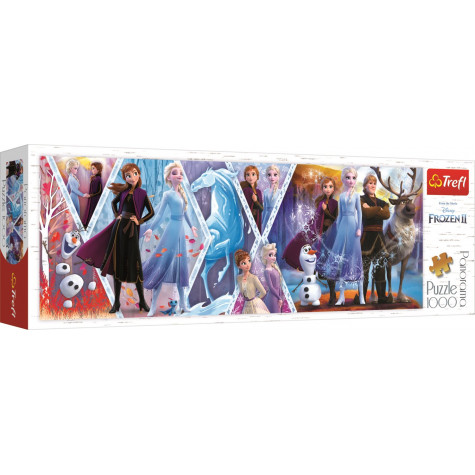TREFL Panoramatické puzzle Ledové království 2,1000 dílků ~ 1