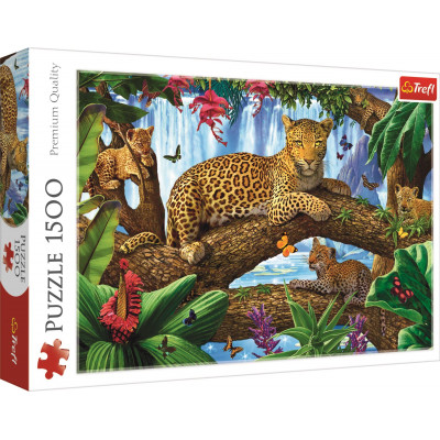 TREFL Puzzle Odpočinek v korunách stromů 1500 dílků