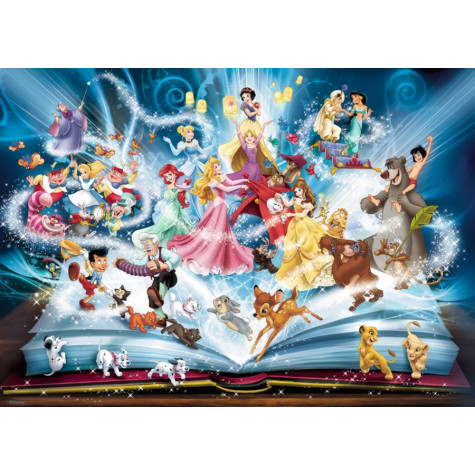 RAVENSBURGER Puzzle Disneyho magická kniha pohádek 1500 dílků ~ 2