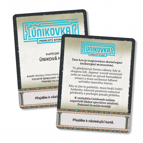 Albi Únikovka - Prokletí sfingy ~ 3