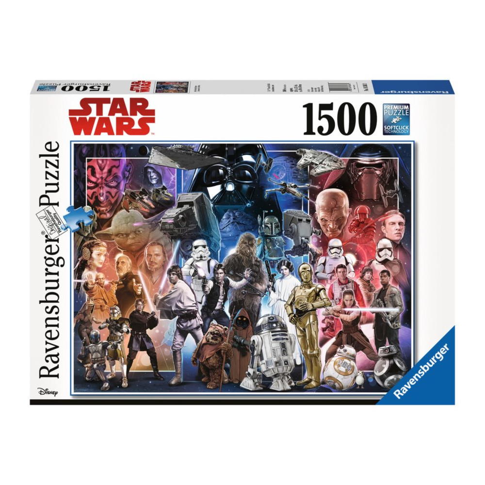 RAVENSBURGER Puzzle Svět Star Wars 1500 dílků