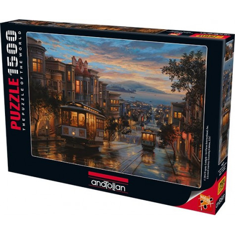 ANATOLIAN Puzzle Tramvajové nebe 1500 dílků ~ 1