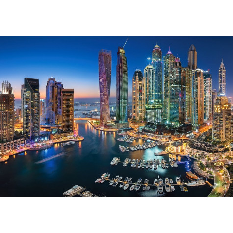 CASTORLAND Puzzle Mrakodrapy v Dubaji 1500 dílků ~ 2