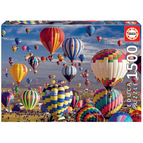 EDUCA Puzzle Horkovzdušné balóny 1500 dílků ~ 1