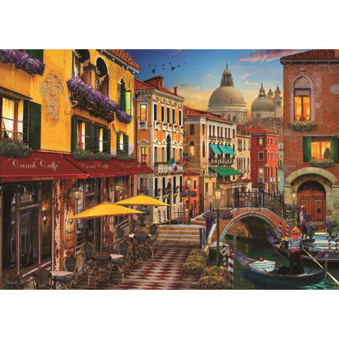 ANATOLIAN Puzzle Kavárna Canal Caffé, Benátky 1500 dílků