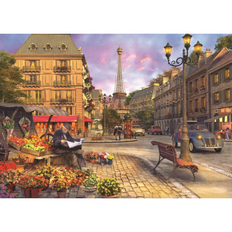 ANATOLIAN Puzzle Život v ulicích Paříže 1500 dílků