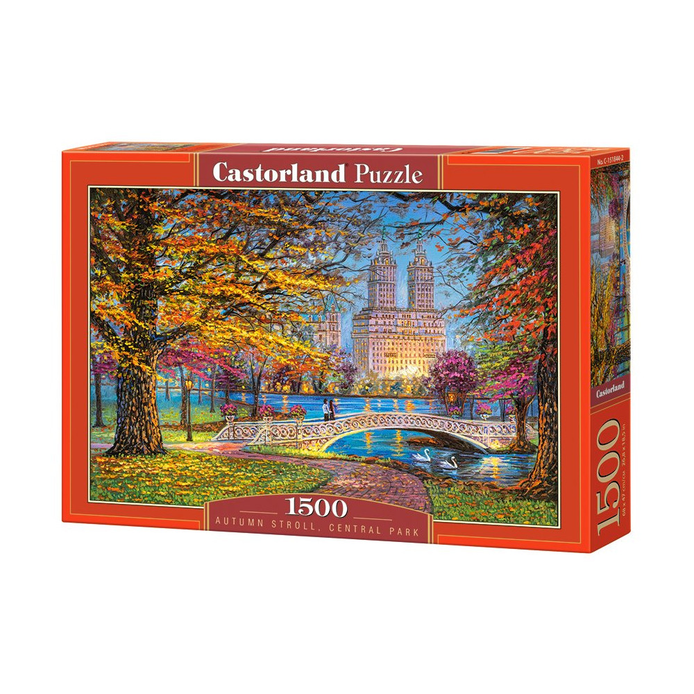 CASTORLAND Puzzle Podzimní Central Park, New York 1500 dílků