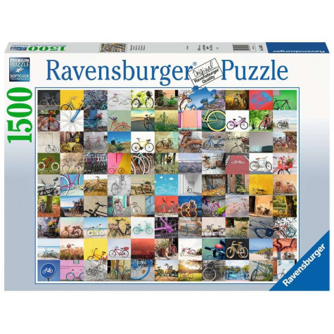 RAVENSBURGER Puzzle 99 jízdných kol 1500 dílků ~ 1
