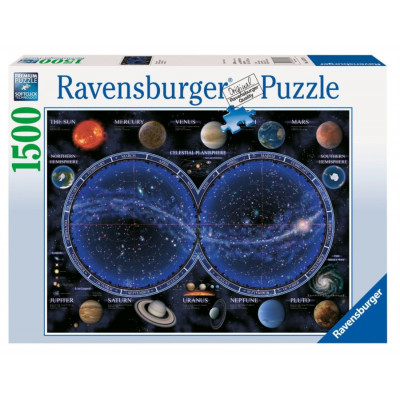 RAVENSBURGER Puzzle Hvězdná mapa oblohy 1500 dílků