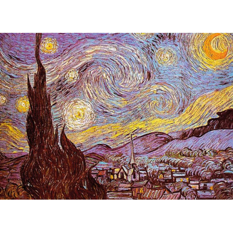 RAVENSBURGER Puzzle Hvězdná noc 1500 dílků ~ 2
