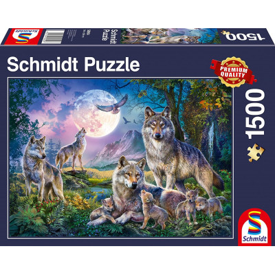 SCHMIDT Puzzle Vlci 1500 dílků