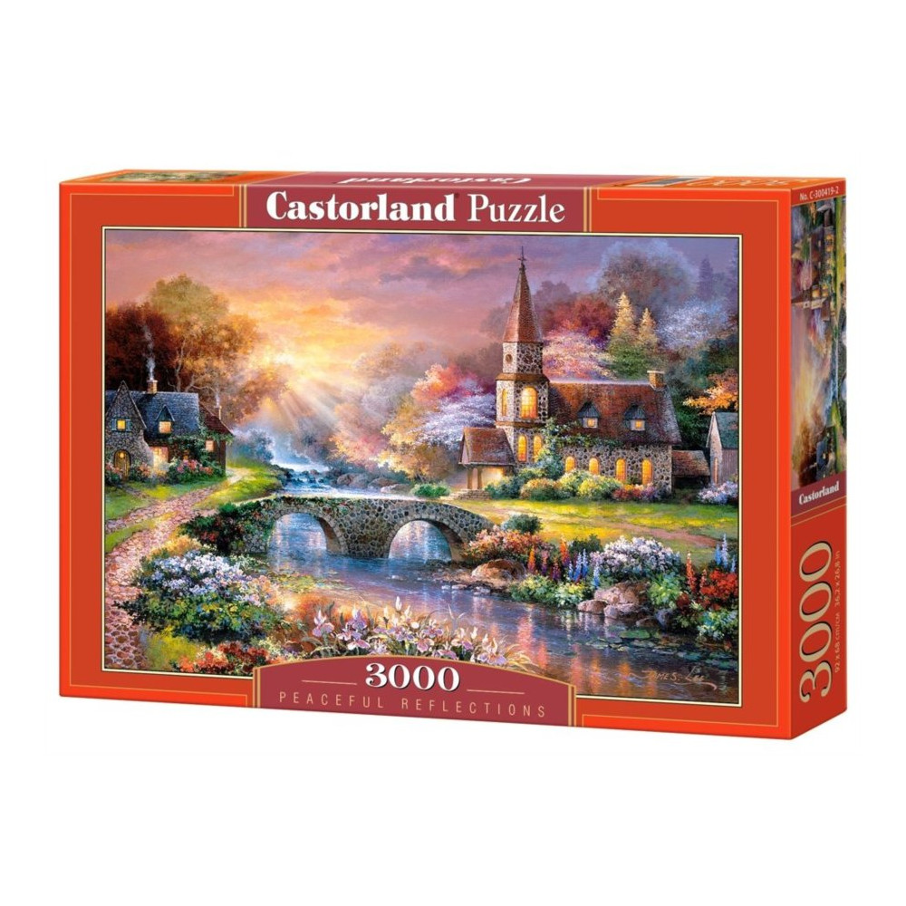 CASTORLAND Puzzle Pokojný odlesk 3000 dílků