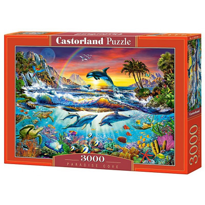 CASTORLAND Puzzle Rajská zátoka 3000 dílků