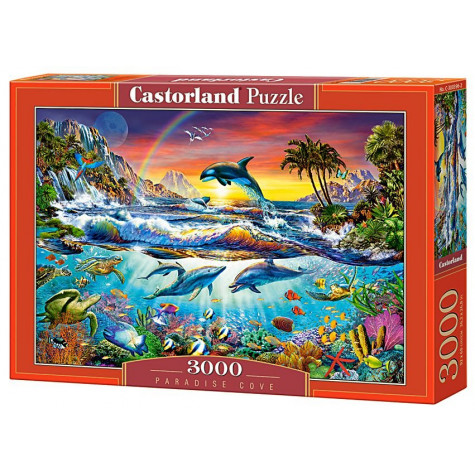 CASTORLAND Puzzle Rajská zátoka 3000 dílků