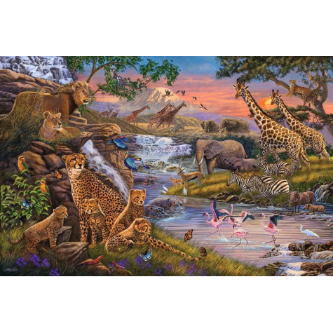 RAVENSBURGER Puzzle Království zvířat 3000 dílků ~ 2