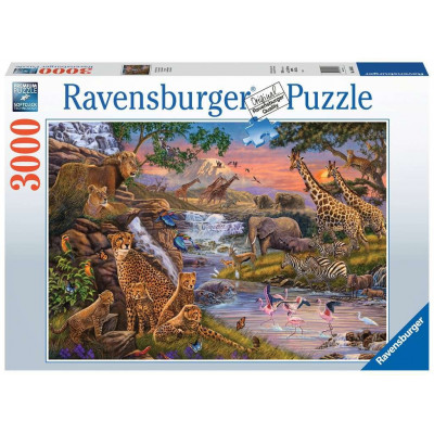 RAVENSBURGER Puzzle Království zvířat 3000 dílků