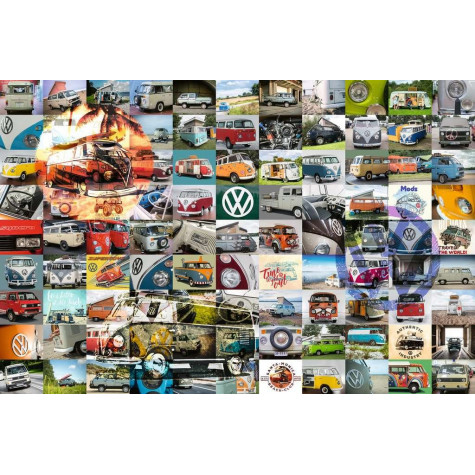RAVENSBURGER Puzzle 99 fotografií VW 3000 dílků ~ 2