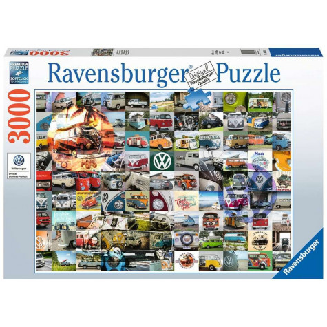 RAVENSBURGER Puzzle 99 fotografií VW 3000 dílků