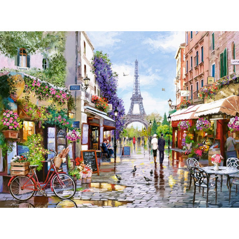 CASTORLAND Puzzle Rozkvetlá Paříž 3000 dílků ~ 2