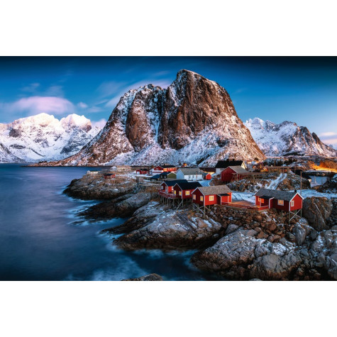 RAVENSBURGER Puzzle Hamnoy, Lofoty 3000 dílků