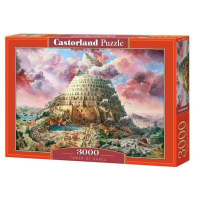CASTORLAND Puzzle Babylonská věž 3000 dílků