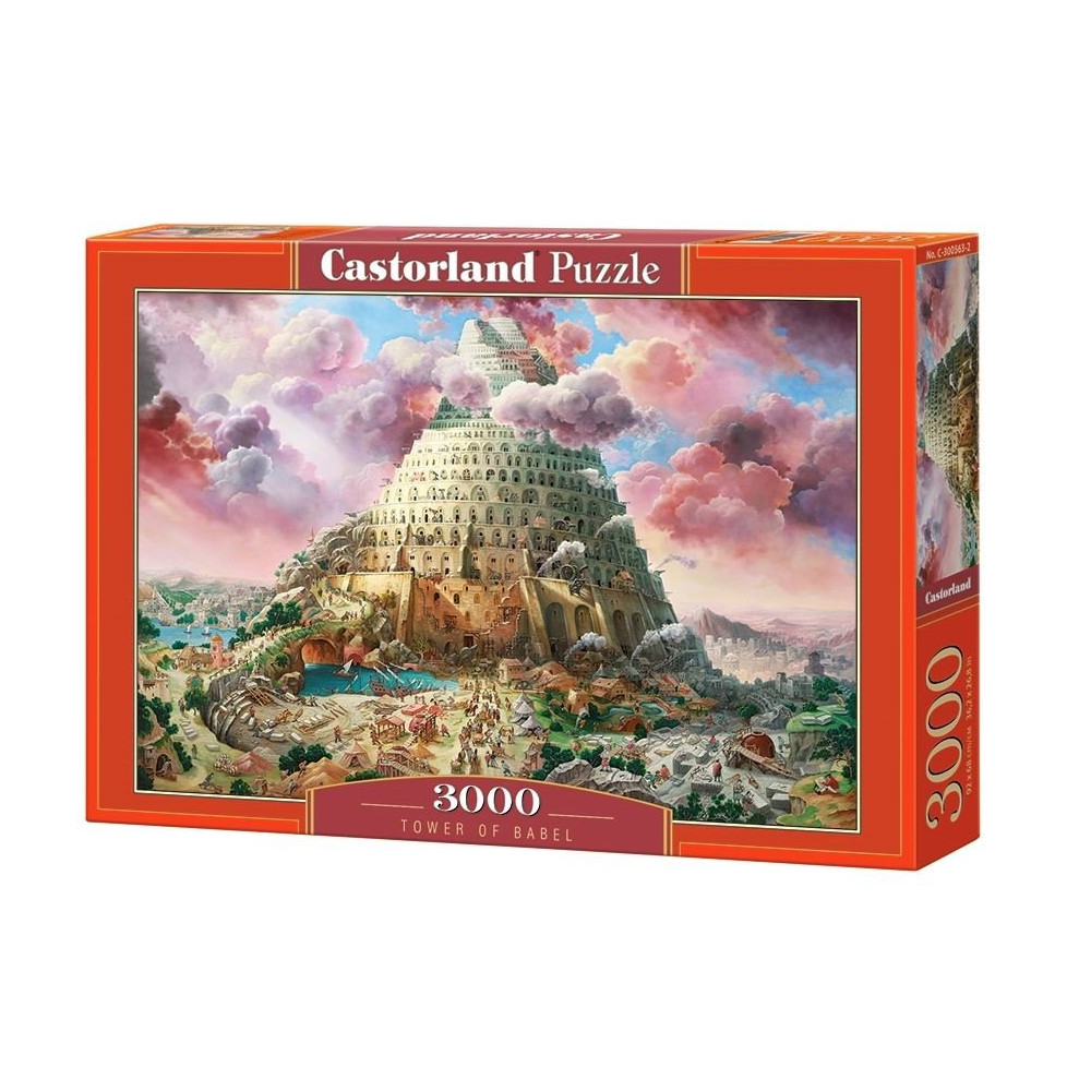 CASTORLAND Puzzle Babylonská věž 3000 dílků