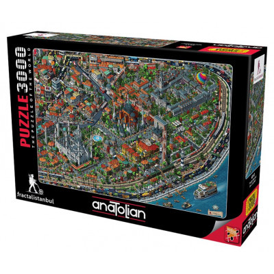 ANATOLIAN Puzzle Hemžení v Istanbulu 3000 dílků