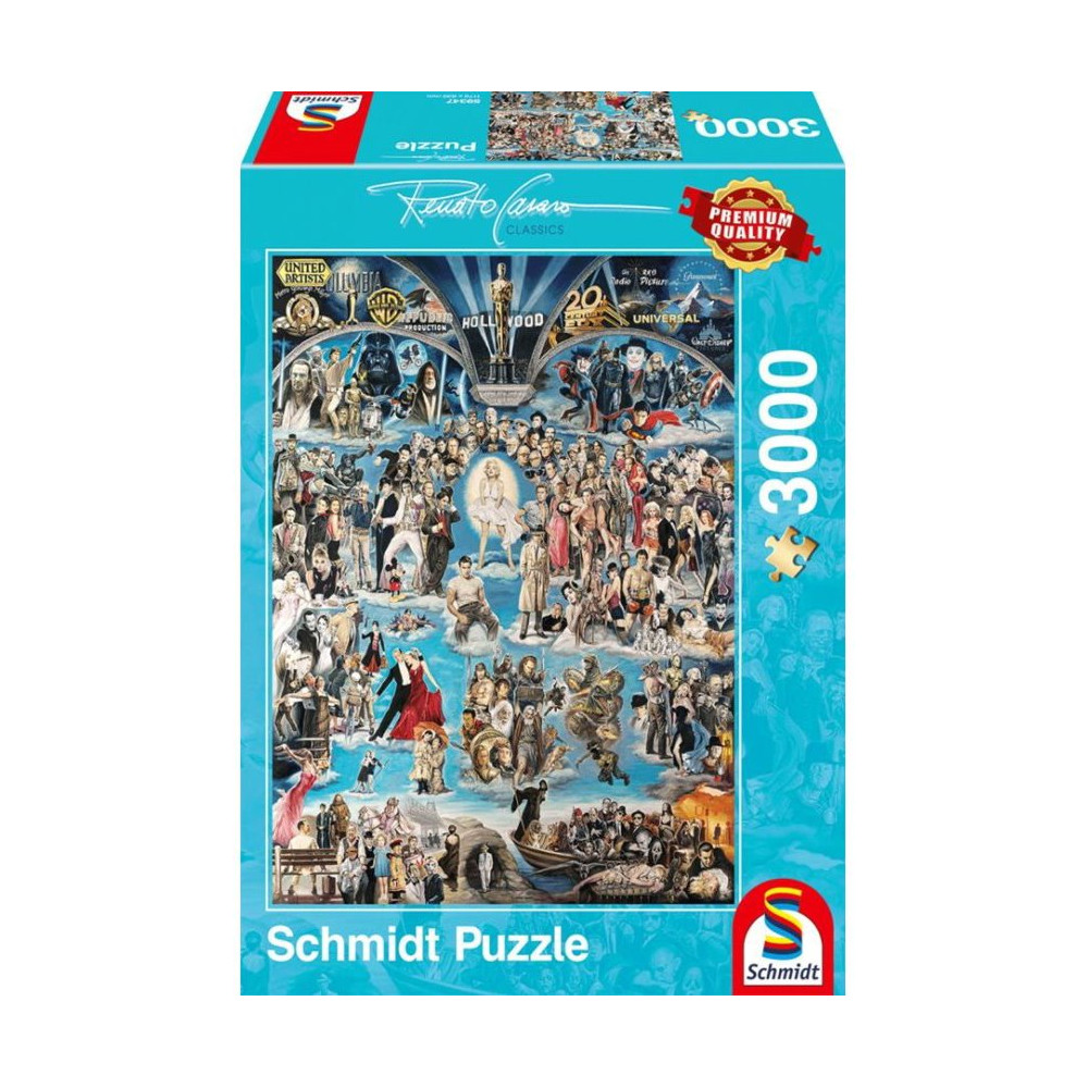 SCHMIDT Puzzle Sláva Hollywoodu 3000 dílků