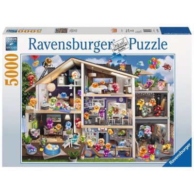 RAVENSBURGER Puzzle Domeček pro Gelini 5000 dílků