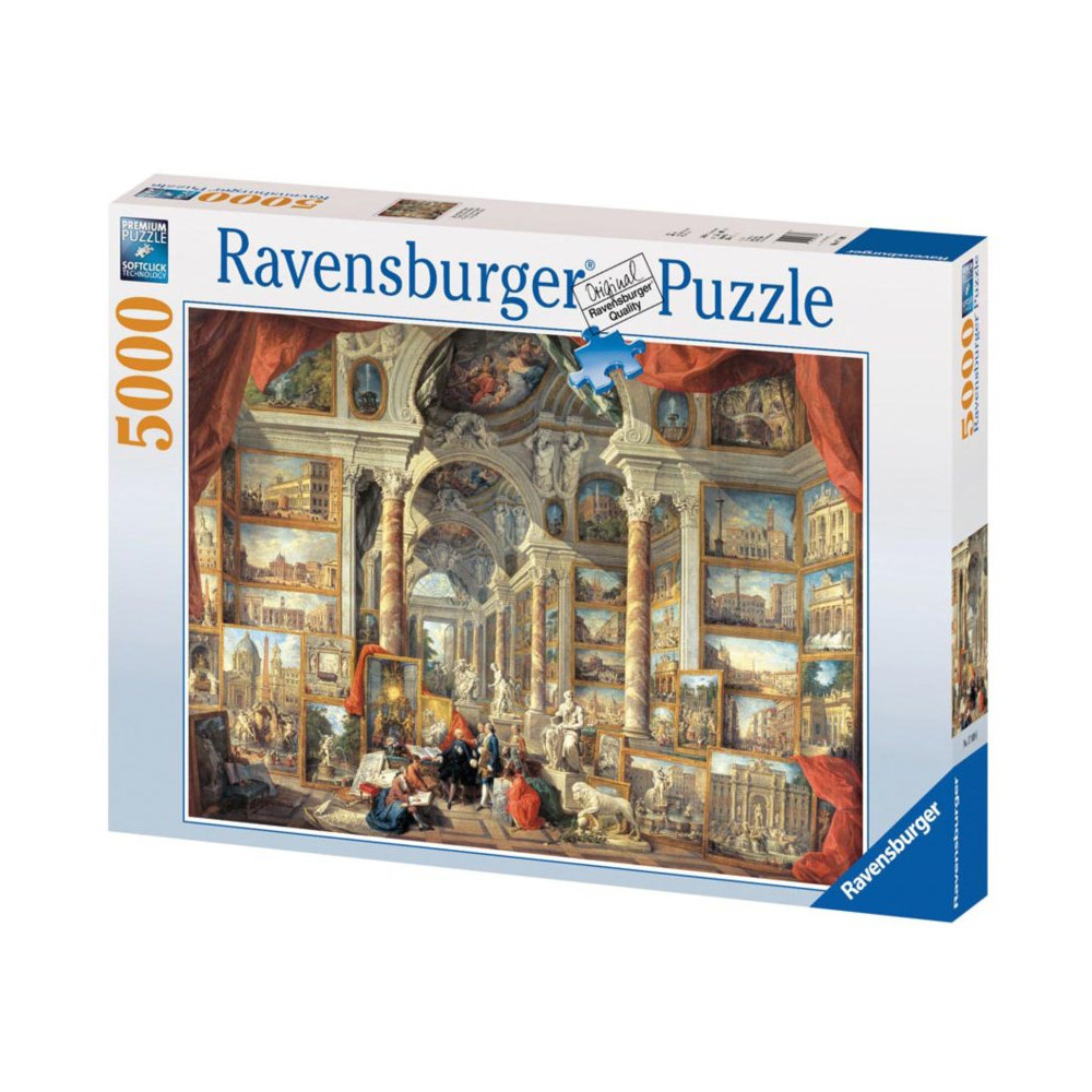 RAVENSBURGER Puzzle Pohled na moderní Řím 5000 dílků
