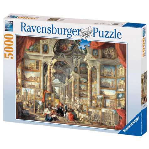 RAVENSBURGER Puzzle Pohled na moderní Řím 5000 dílků ~ 1