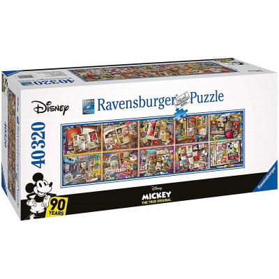 RAVENSBURGER Puzzle Mickey Mouse během let 40320 dílků