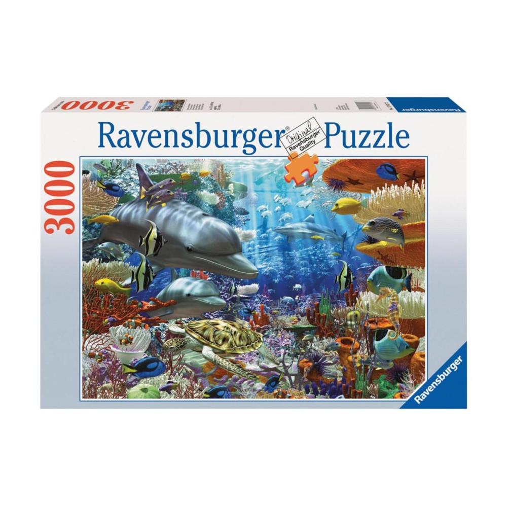 RAVENSBURGER Puzzle Život pod vodou 3000 dílků