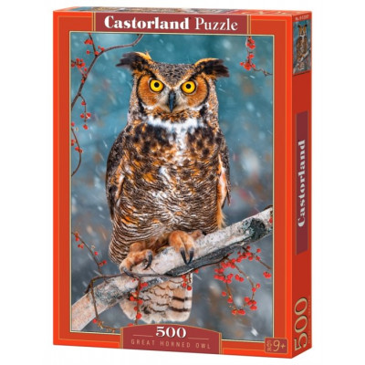 CASTORLAND Puzzle Výr ušatý 500 dílků