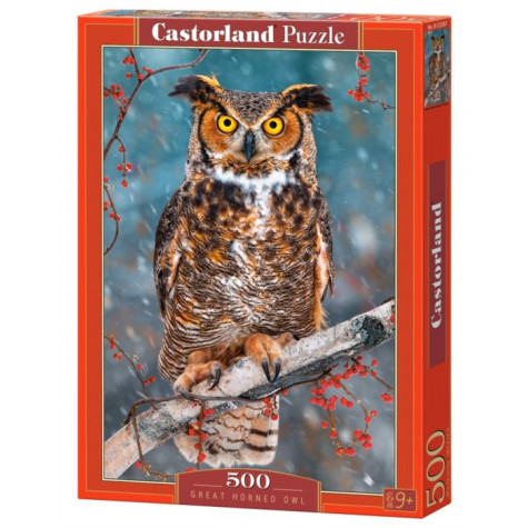 CASTORLAND Puzzle Výr ušatý 500 dílků