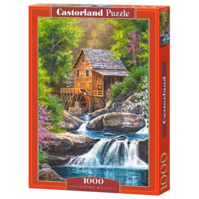 CASTORLAND Puzzle Mlýn na jaře 1000 dílků