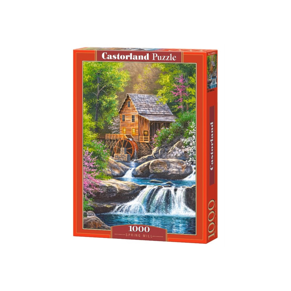 CASTORLAND Puzzle Mlýn na jaře 1000 dílků