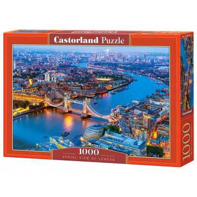 CASTORLAND Puzzle Letecký pohled na Londýn 1000 dílků