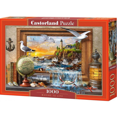 CASTORLAND Puzzle Přístav ožívá 1000 dílků