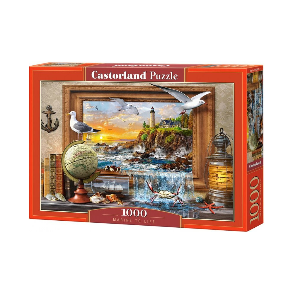 CASTORLAND Puzzle Přístav ožívá 1000 dílků