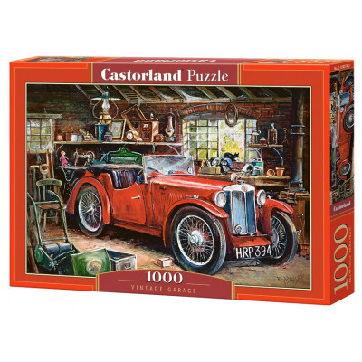 CASTORLAND Puzzle Veterán v garáži 1000 dílků