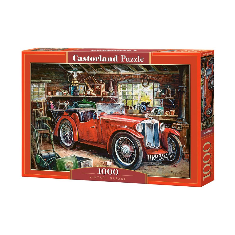 CASTORLAND Puzzle Veterán v garáži 1000 dílků