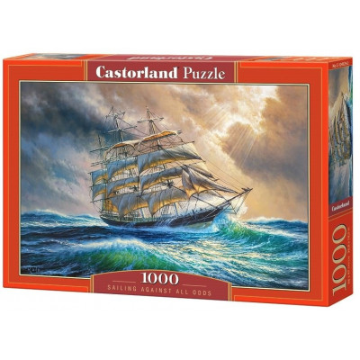 CASTORLAND Puzzle Plachetnice na moři 1000 dílků