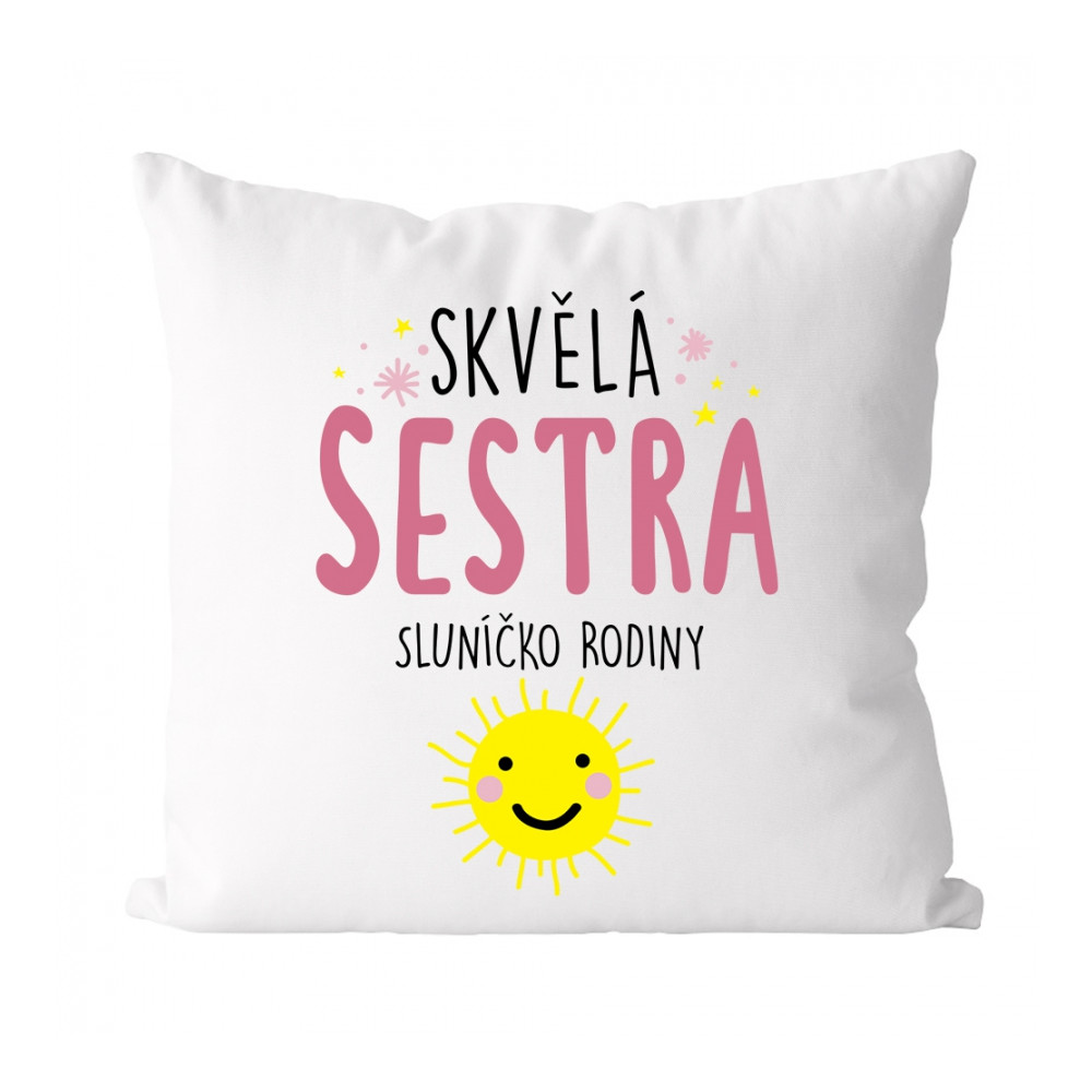 Polštářek - Skvělá sestra