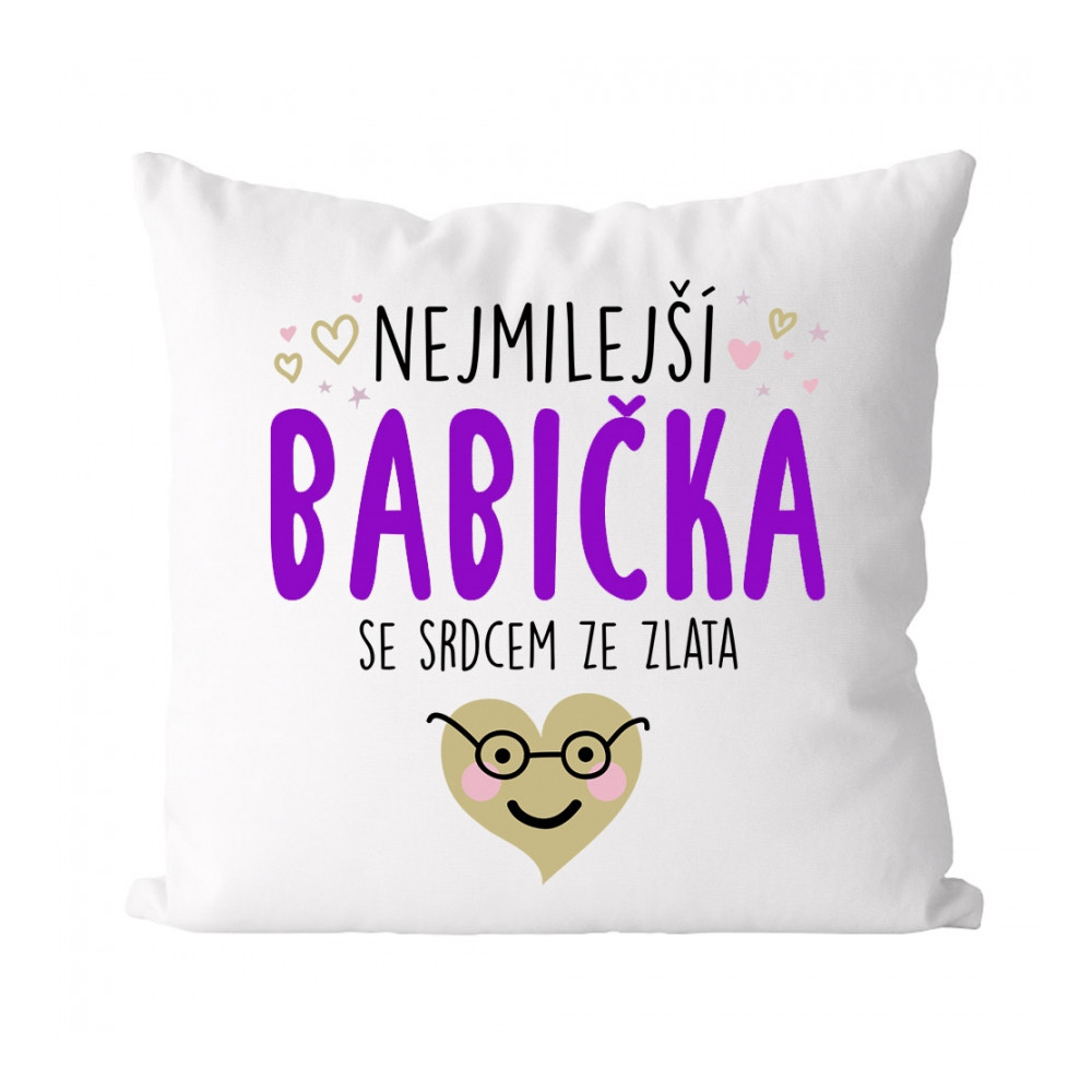 Polštářek - Nejmilejší babička