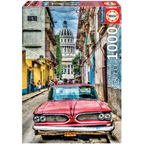 EDUCA Puzzle Veterán v Havaně 1000 dílků