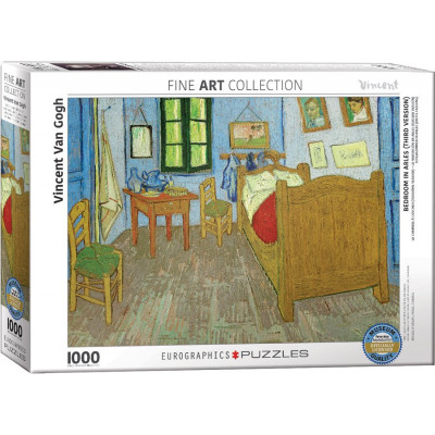 EUROGRAPHICS Puzzle Ložnice van Gogha v Arles 1000 dílků
