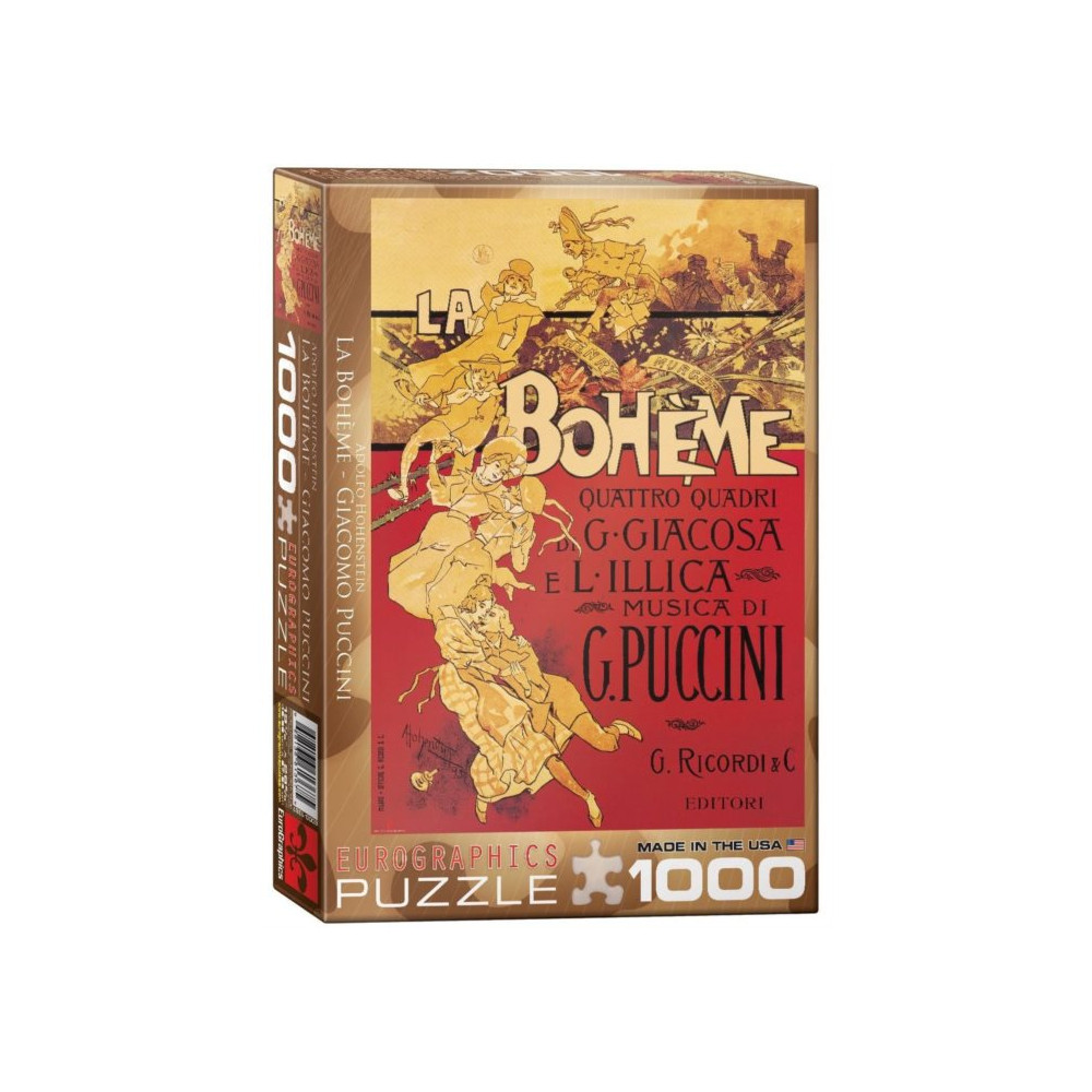 EUROGRAPHICS Puzzle La Bohéme 1000 dílků